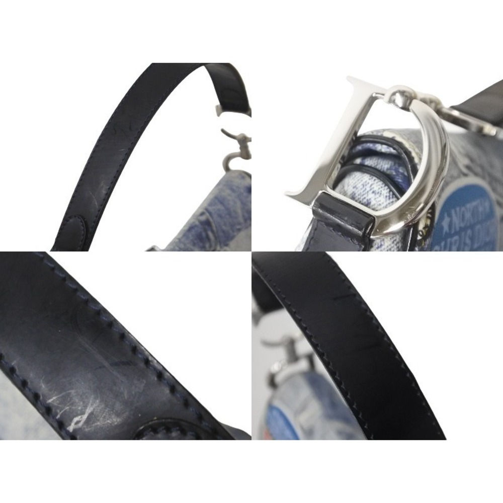 Dior Saddle Christian bag denim Galliano - Picture 6 of 9